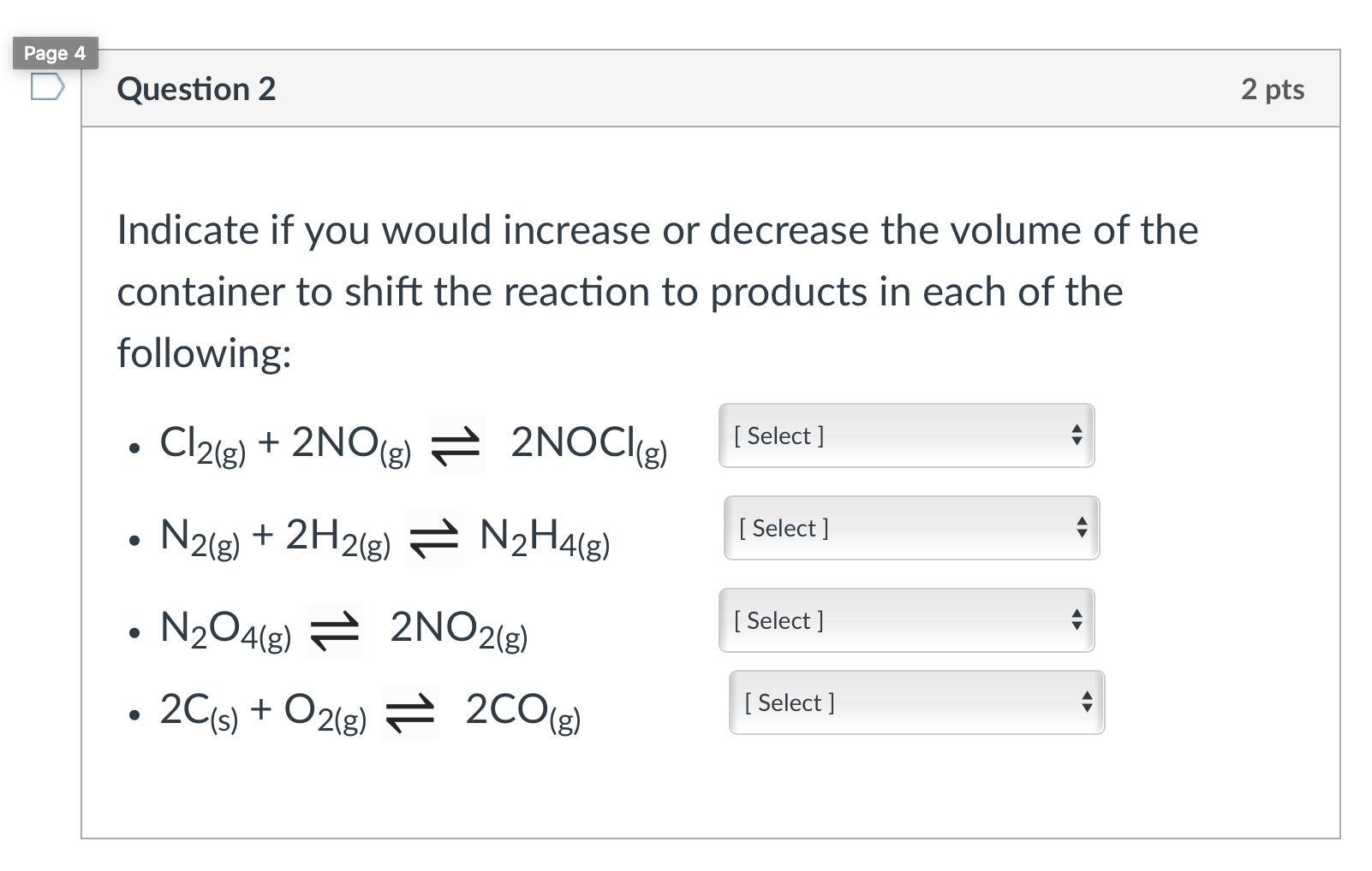 Solved Question 1 2 pts Identify how each of the following | Chegg.com