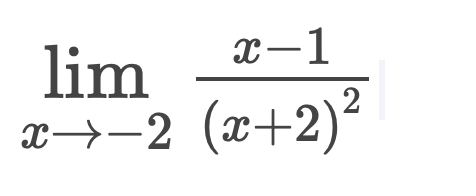 Solved limx→−2(x+2)2x−1 | Chegg.com