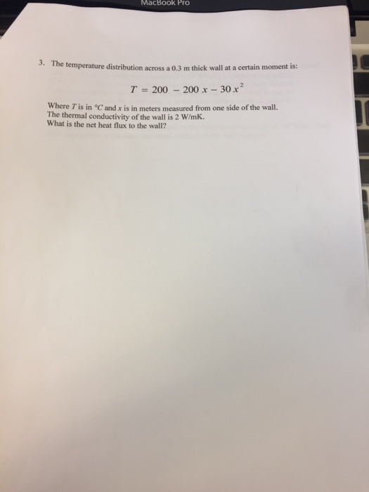 Solved The temperature distribution at a certain point on a | Chegg.com