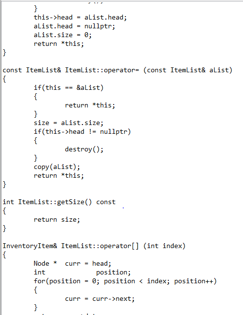 Solved CS162: LINUX + C++ --- LINKED LISTS --THE CODE WAS SO | Chegg.com