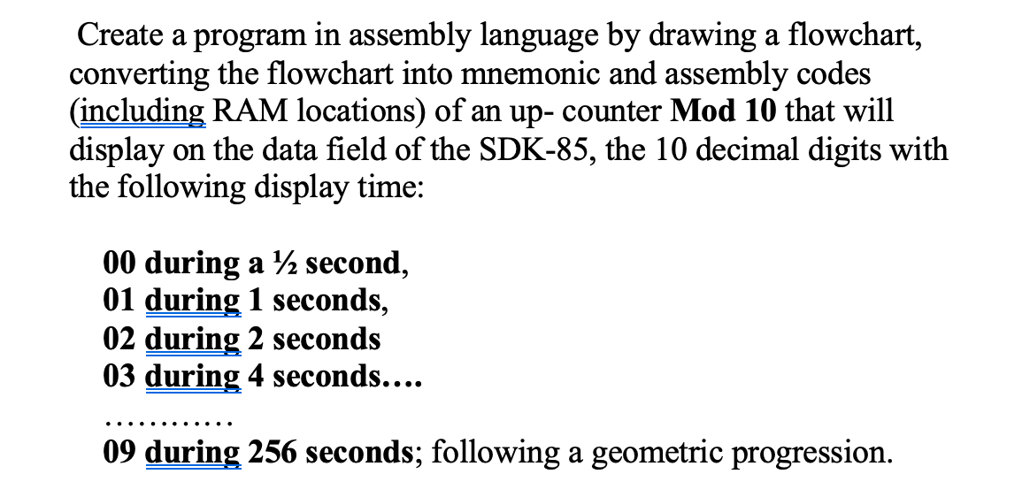 Create A Program In Assembly Language By Drawing A