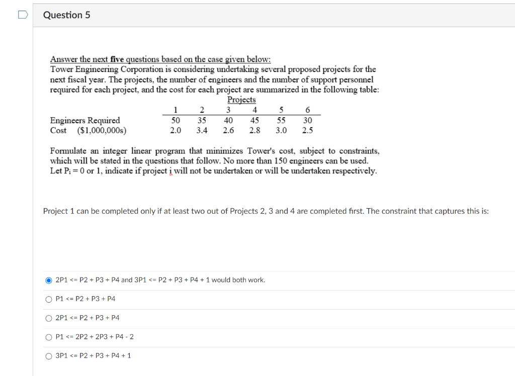 Solved Answer the next five questions based on the case | Chegg.com
