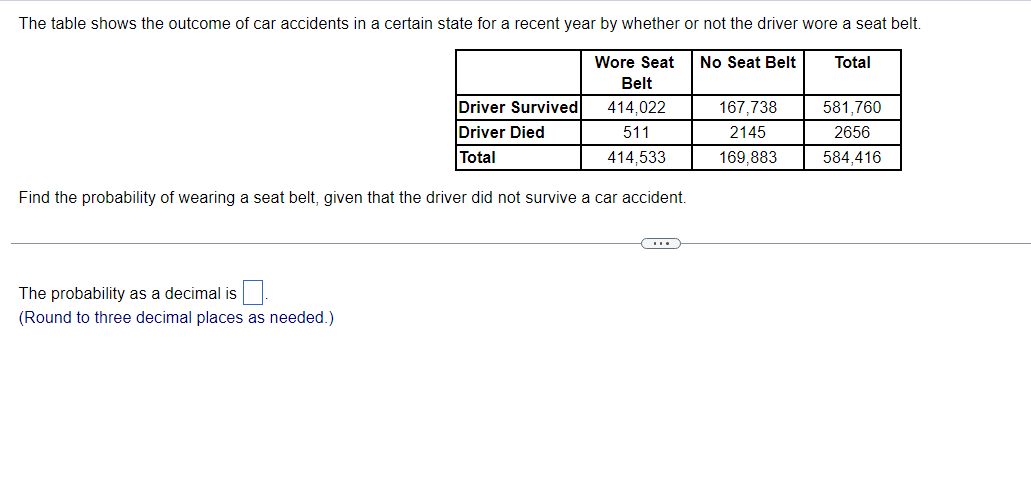 the probability startfraction 17 over 20 endfraction as a decimal is