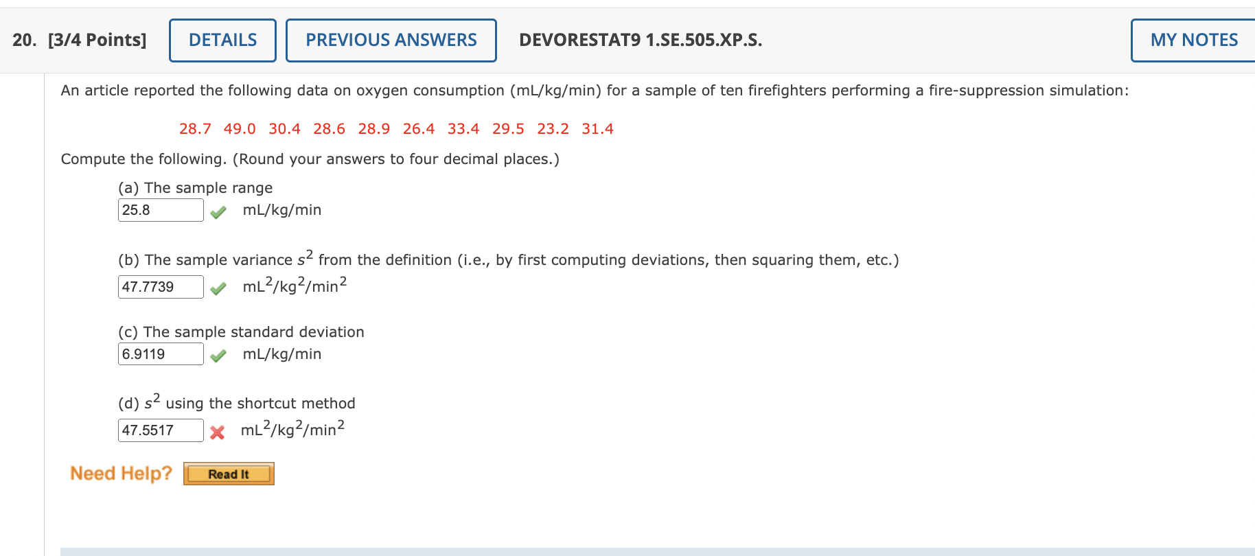 solved-an-article-reported-the-following-data-on-oxygen-chegg