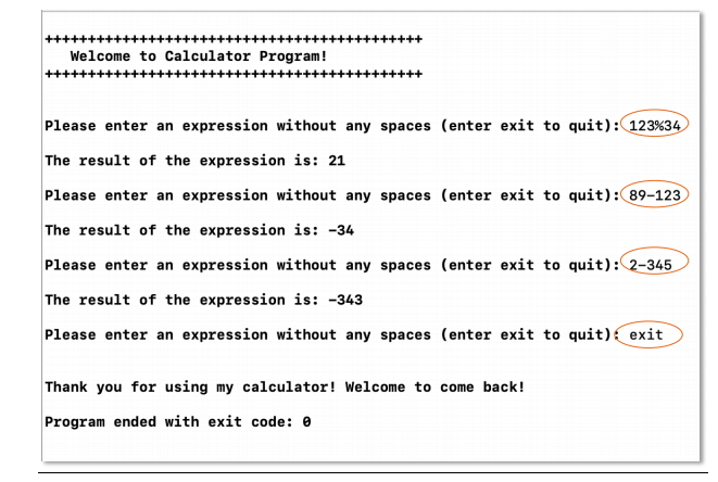 Solved Question #1: My Calculator (6 pts) In this question, | Chegg.com