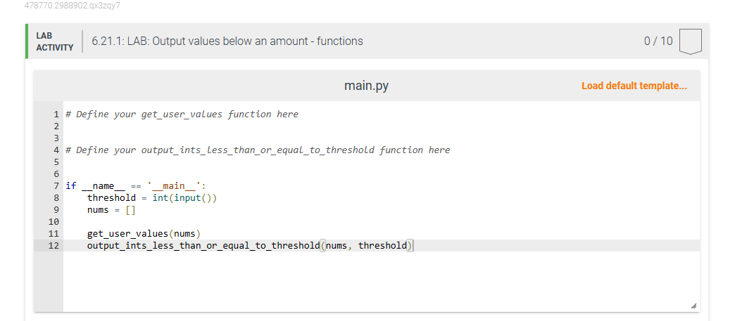Solved Write a program that first gets integers from input. | Chegg.com