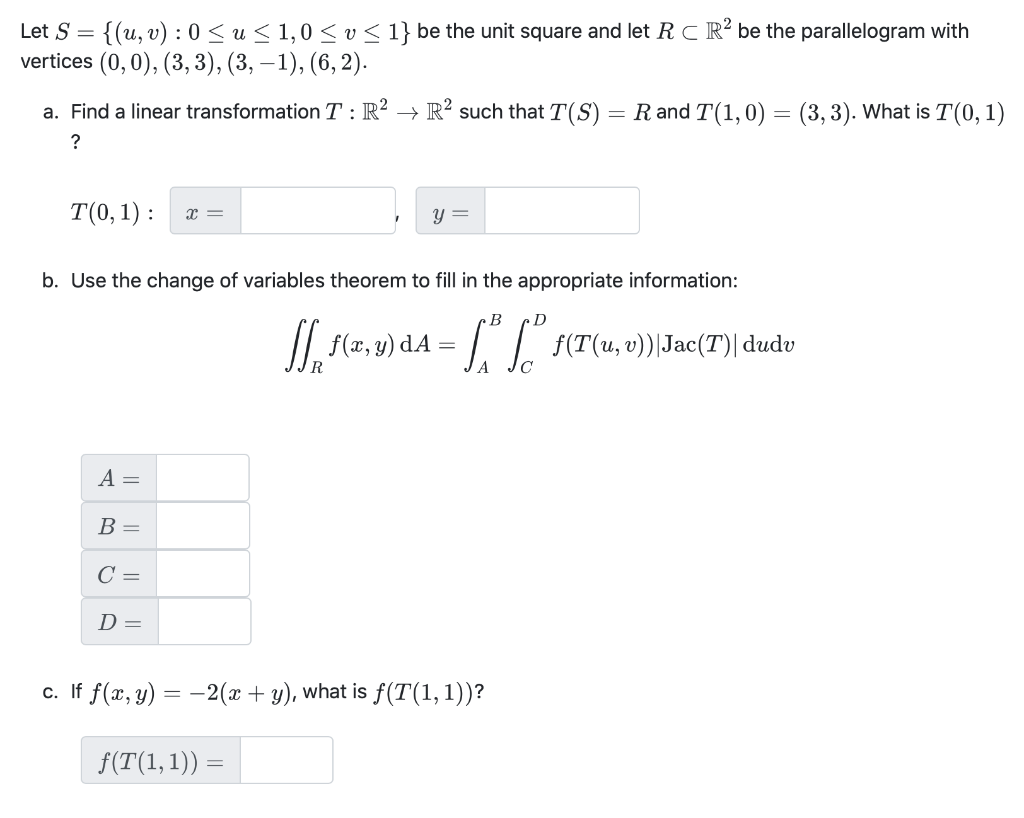 Solved Let S U V 0 Chegg Com