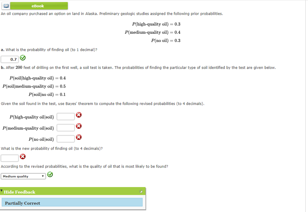 Solved EBook An Oil Company Purchased An Option On Land In Chegg