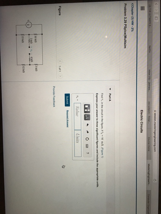 Solved Ing.com (3) THE ULTIMATE S (13) Electric Circuits | Chegg.com