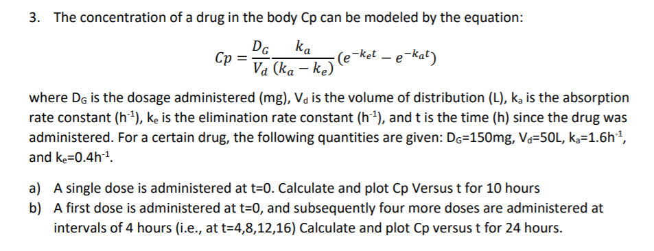 solved-concentration-drug-body-cp-modeled-equation-3-ka-dg-vd-ka-ke