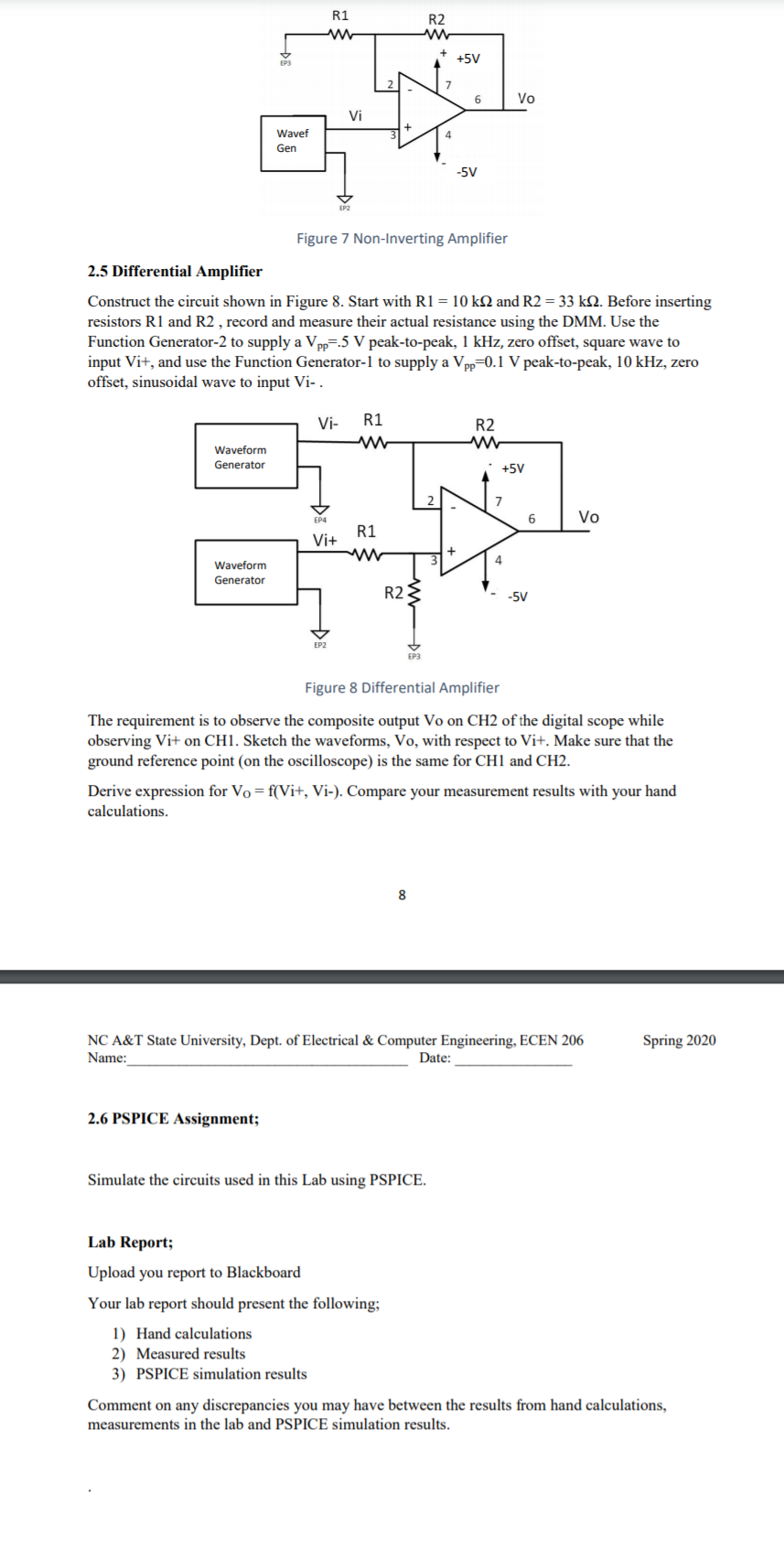 Objectives: This Lab Focuses On Testing Op-amp | Chegg.com