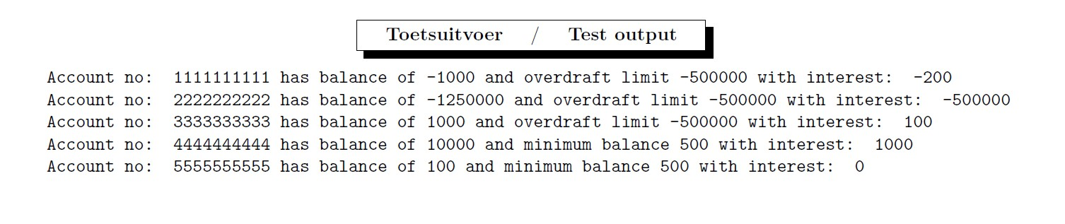 Solved Inheritance For the practicals of last week and this | Chegg.com