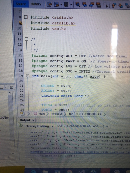 Solved Why is my program not working. I am just trying to | Chegg.com