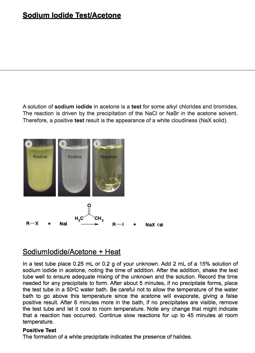ORGANIC FUNCTIONAL GROUP TEST Bromine Test In organic