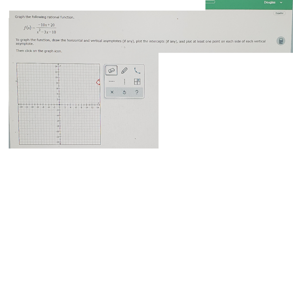 Solved Douglas Espanol Graph The Following Rational Funct Chegg Com Lernen sie die übersetzung für 'plot' in leos inglés ⇔ español wörterbuch. chegg