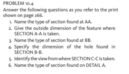 Solved PROBLEM 10.4 Answer the following questions as you | Chegg.com