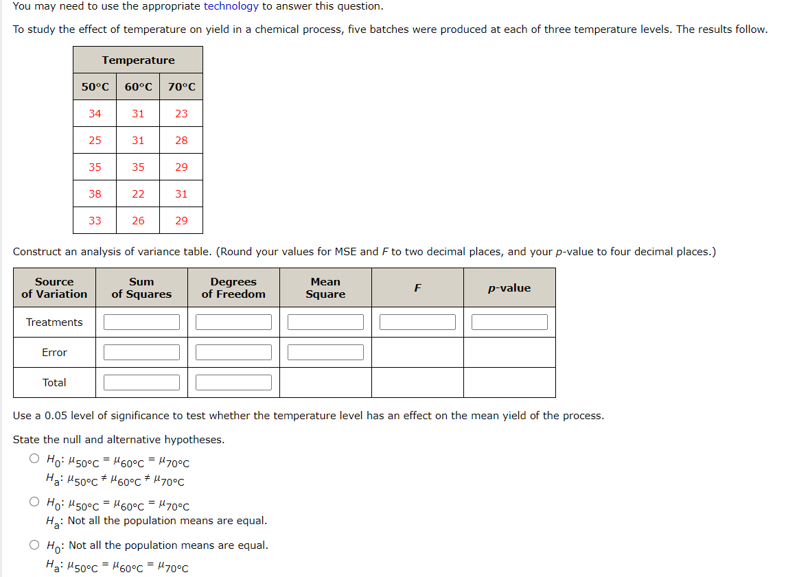 Solved Instructor: April Strom5. ﻿The temperature, H, ﻿in