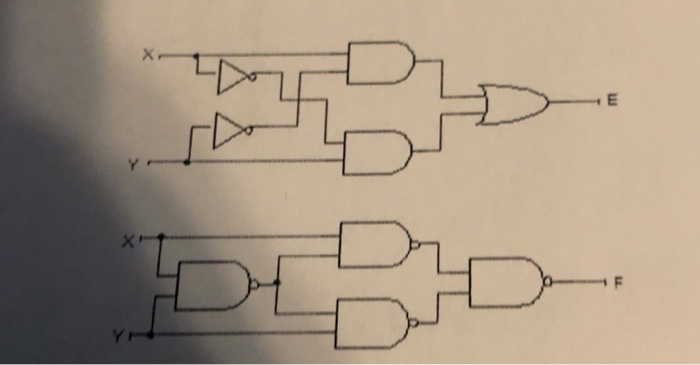 Solved obtain boolean functions for output E and F of the | Chegg.com