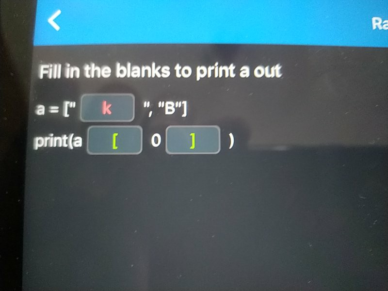 Solved The code is written in Python. Why the first blank is | Chegg.com