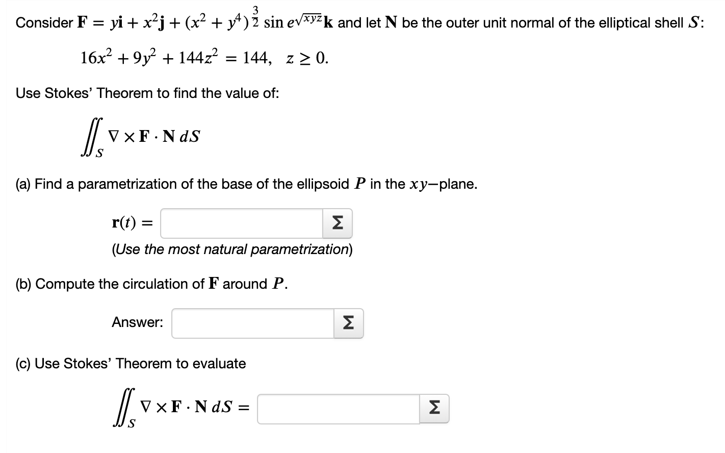 Solved Consider F Yi X J X2 Y4 Z Sin Evxyzk And Chegg Com