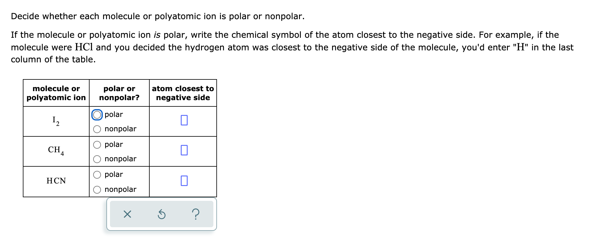 solved-decide-whether-each-molecule-or-polyatomic-ion-is-chegg