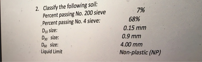 solved-2-classify-the-following-soil-percent-passing-no-chegg