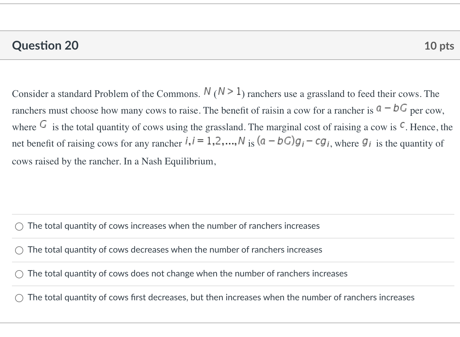 solved-consider-a-standard-problem-of-the-commons-n-n-1-chegg