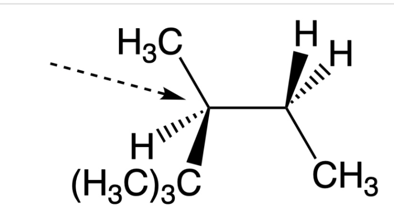 Solved Starting from the wedge and dash structure below Chegg com