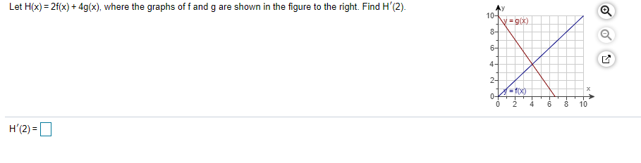 Solved Let H X 2f X 4g X Where The Graphs Off And Chegg Com