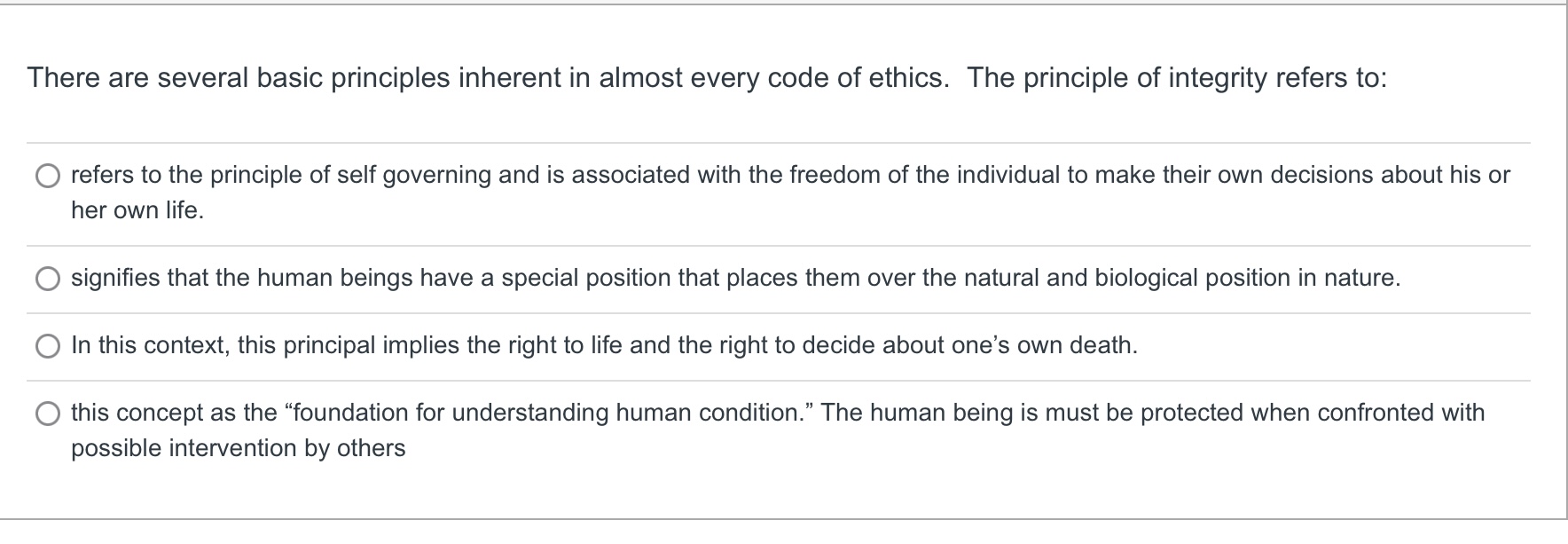 Solved There are several basic principles inherent in almost | Chegg.com