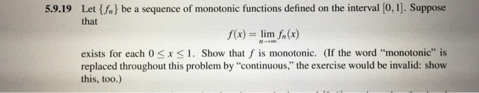Solved Elementary real analysis Please have | Chegg.com