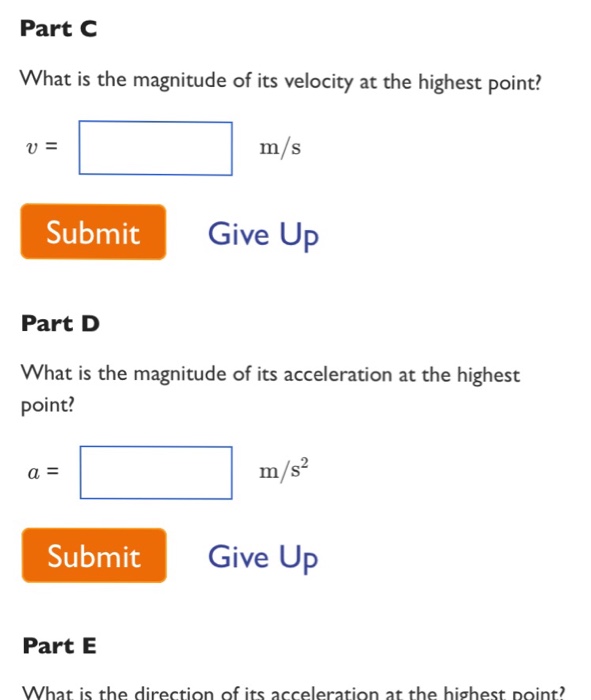 Solved Exercise 2 46 An Egg Is Thrown Nearly Chegg