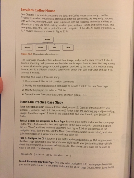 Solved Javajam Coffee House See Chapter 2 for an | Chegg.com