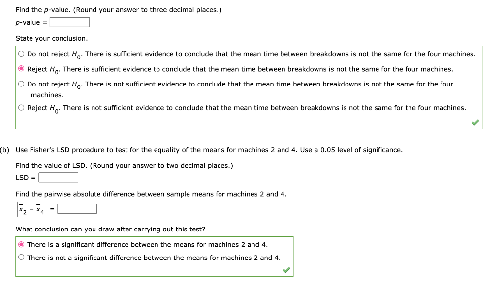Solved To test for any significant difference in the number | Chegg.com