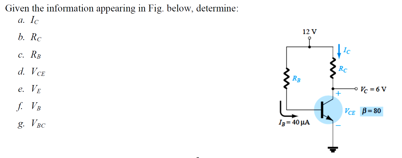 Solved Given The Information Appearing In Fig. Below, | Chegg.com