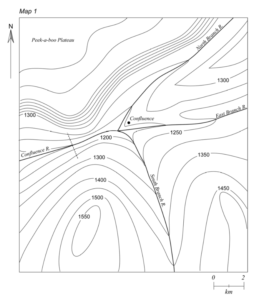 Solved Map 1 (included with this assignment) is a | Chegg.com