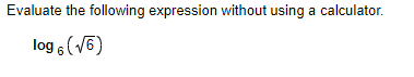 Solved Evaluate the following expression without using a | Chegg.com