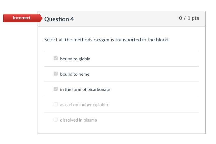 Solved Incorrect Question 3 0/1.5 pts Select all of the | Chegg.com