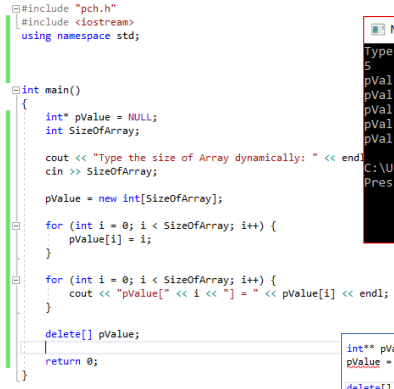 Solved \#include "pch.h" \#include = NULL; int SizeofArray; | Chegg.com