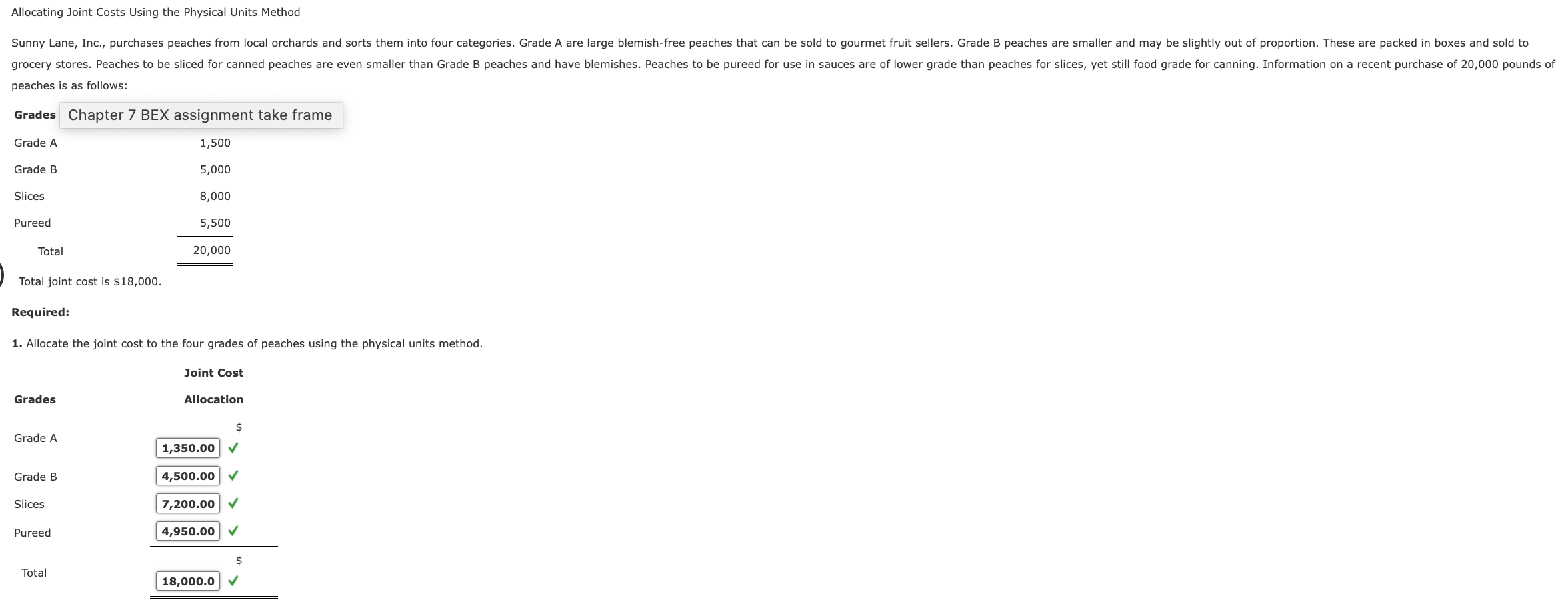 Solved I only need help with 3B. The answers is NOT 4,050 or | Chegg.com