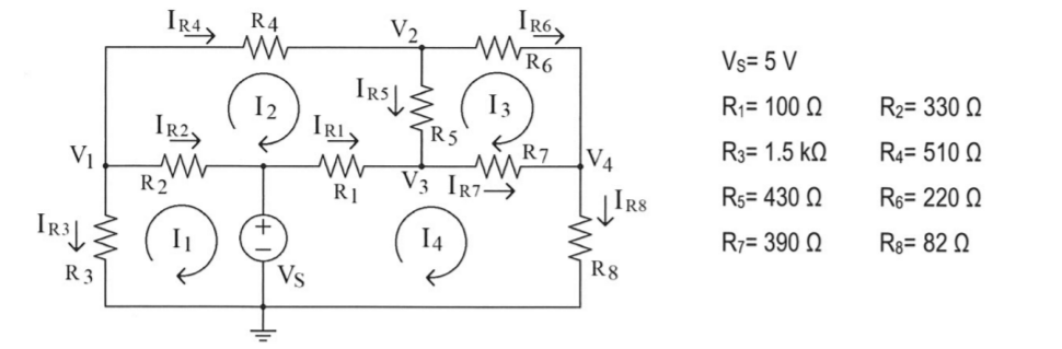 Solved Solve the circuit shown in Figure 2.1 using the | Chegg.com
