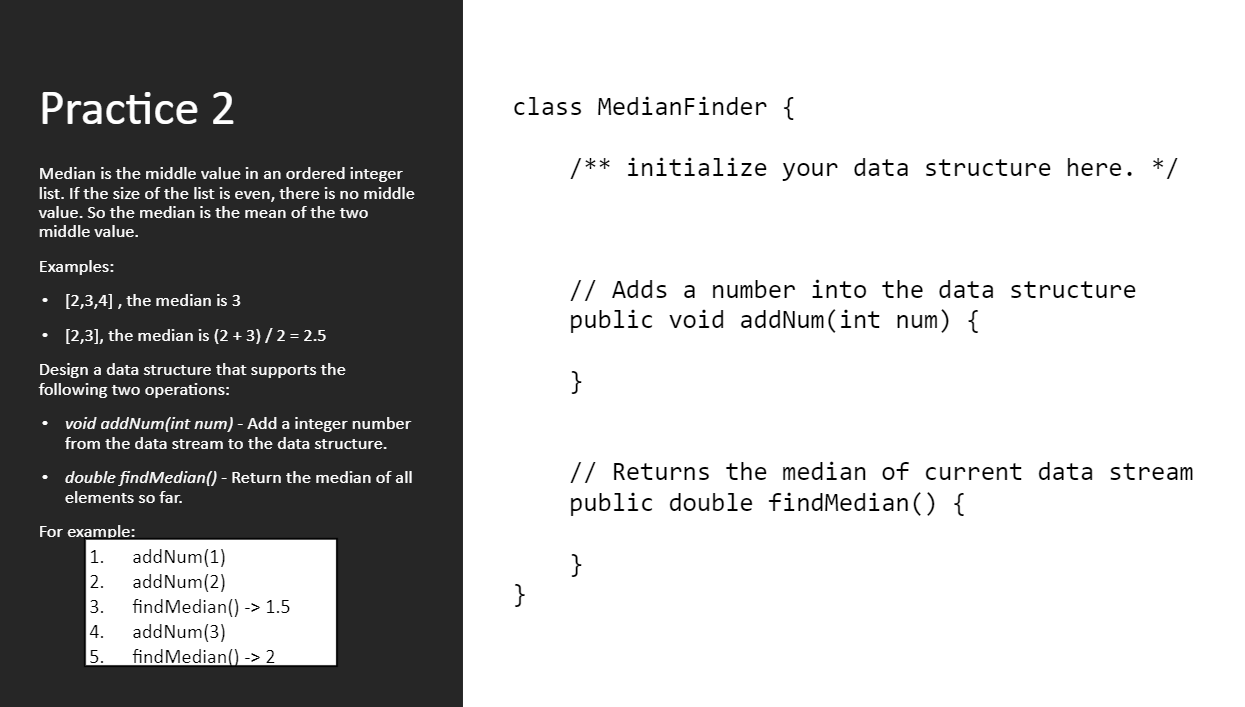 Solved Median is the middle value in an ordered integer | Chegg.com