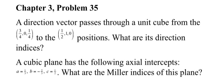 Solved Chapter 3, Problem 35 A direction vector passes | Chegg.com