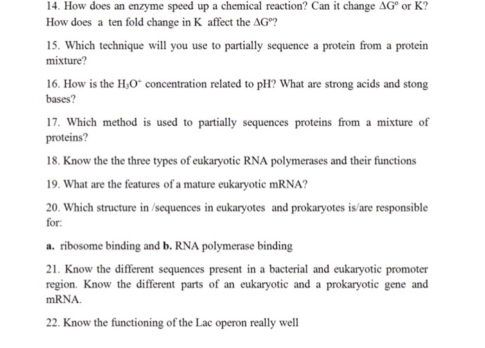 Solved How Does An Enzyme Speed Up A Chemical Reaction? Can 