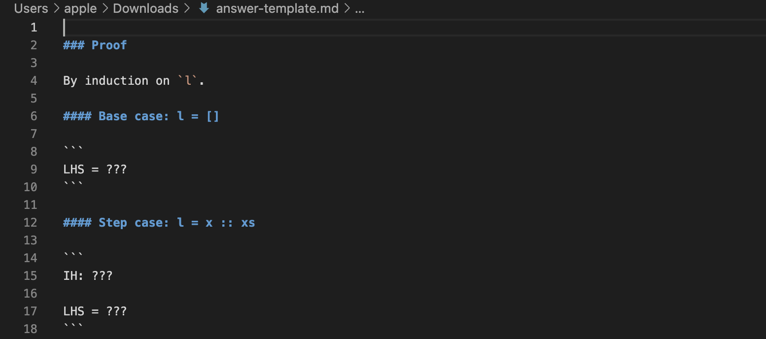 Solved Please help me with this Ocaml induction proof | Chegg.com