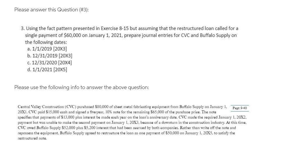 Solved I have posted this question three times now and no | Chegg.com