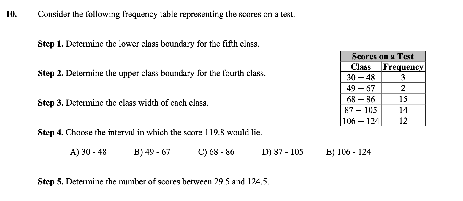 solved-10-consider-the-following-frequency-table-chegg