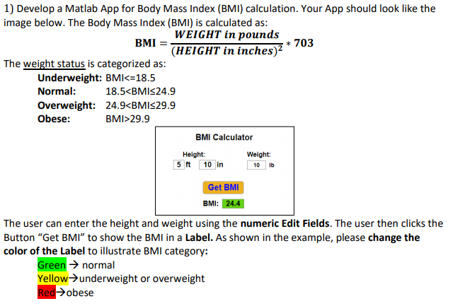 BMI Calculator Application. ->Body mass index (BMI) is a value…, by Shruti  Choudhary