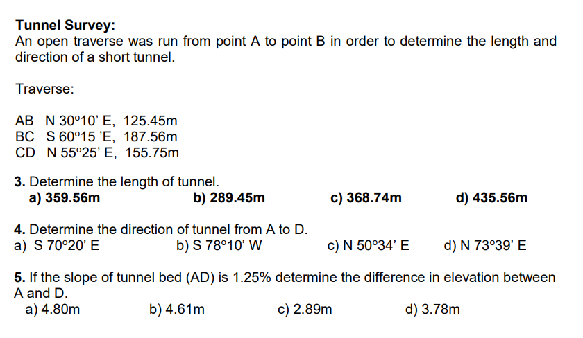 Solved Problem: Trigonometric leveling (base of object is | Chegg.com