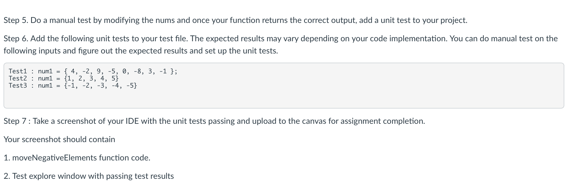 Solved A vector contains both positive and negative numbers | Chegg.com